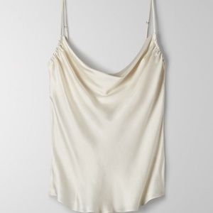Aritzia Wilfred Allusion Camisole Avorio